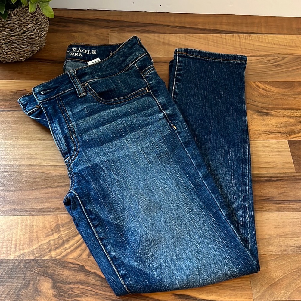American Eagle Outfitters Hi-Rise Jegging Crop Super Stretch Size 0